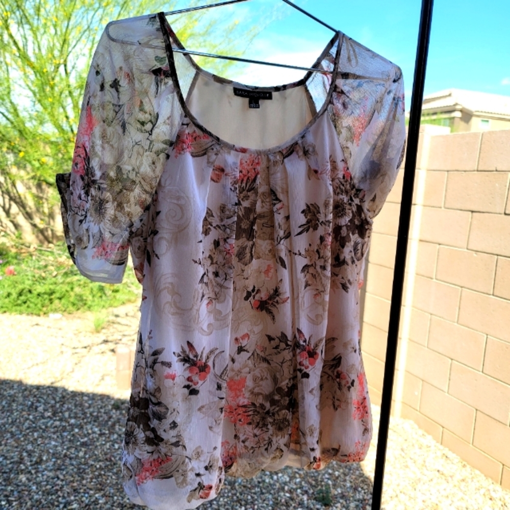 Sara Michelle Floral Blouse